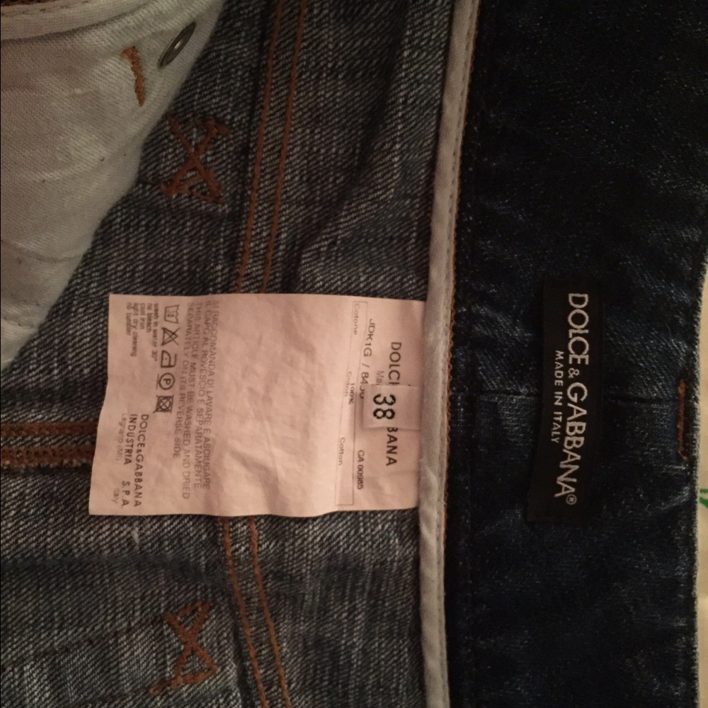 Dolce and Gabbana Jean Skirt - Picture 3 of 3
